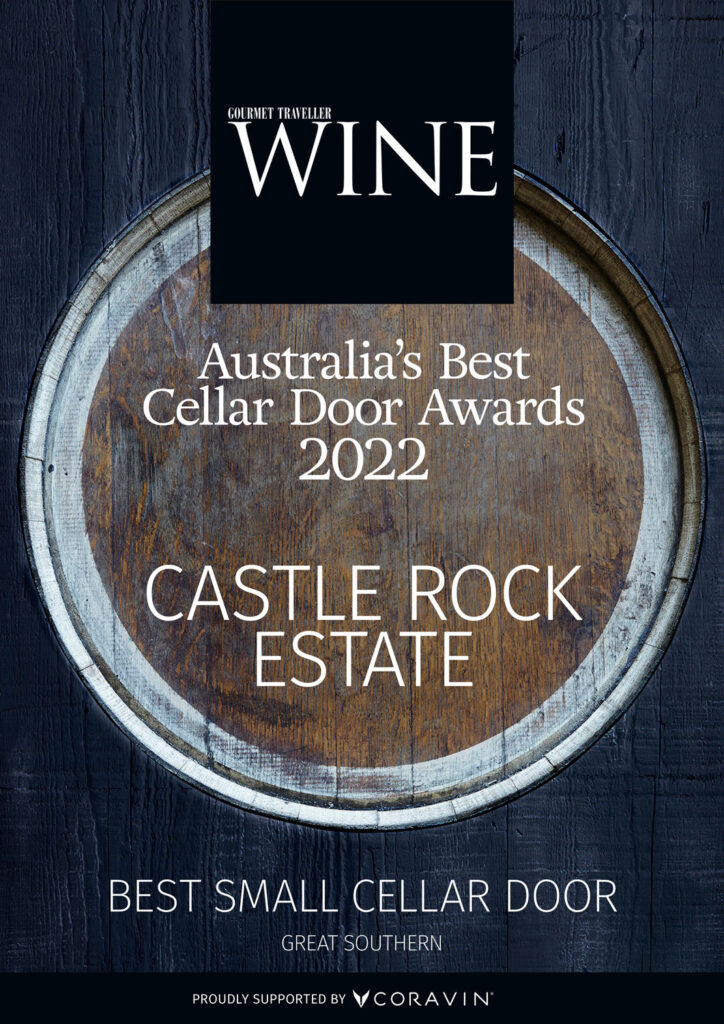 BEST SMALL CELLAR DOOR 2022
GREAT SOUTHERN, WA